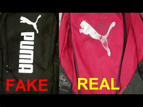 puma bag original vs fake|tell me about puma shoes.